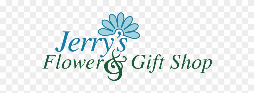 Jerrys Flowers And Gifts - Flower And Gift Shop Logo #1425233
