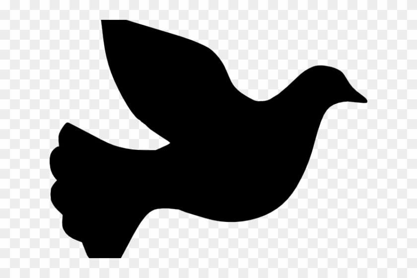 Dove Clip Art Silhouette #1425240