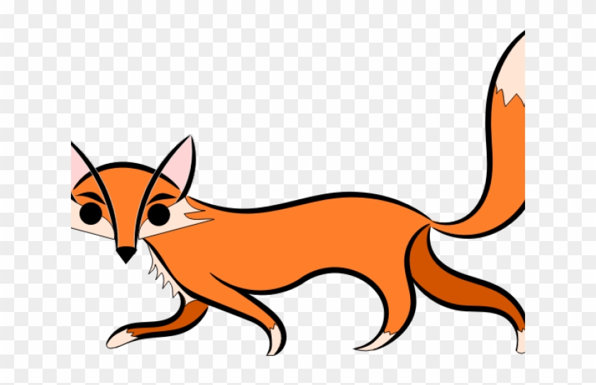 Oregon Clipart Fox - Free Fox Clipart Black And White #1425241