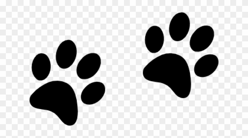 Oregon Clipart Paw Print - Puppy Paw Tracks Svg #1425243