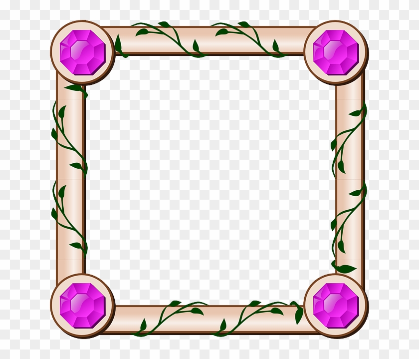 Border Clip Art Clipart Borders And Frames Clip Art - Clip Art Frame Square #1425286