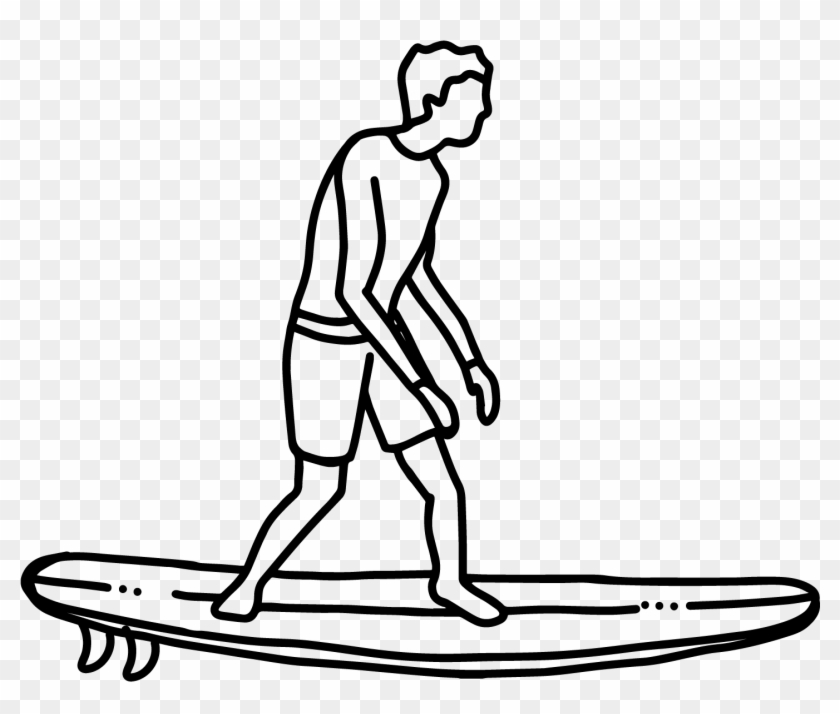 50 Anniversary Clipart - Surf Drawing Png #1425352