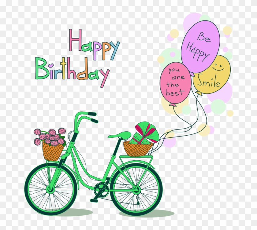 Banner Freeuse Stock Bicycle Free On Dumielauxepices - Bicycle Birthday Png #1425407