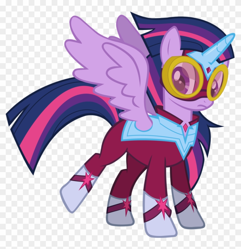 Sugar Loop, Female, Mare, Masked Matter Horn, Pony, - Twilight Sparkle Mlp Power Ponies #1425445