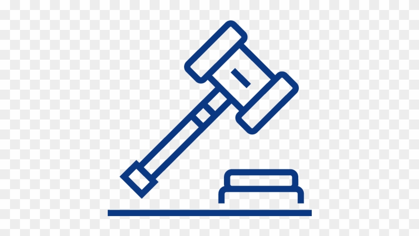 We Offer A Full Range Of Dispute Resolution Procedures - Legal Line Icon #1425463