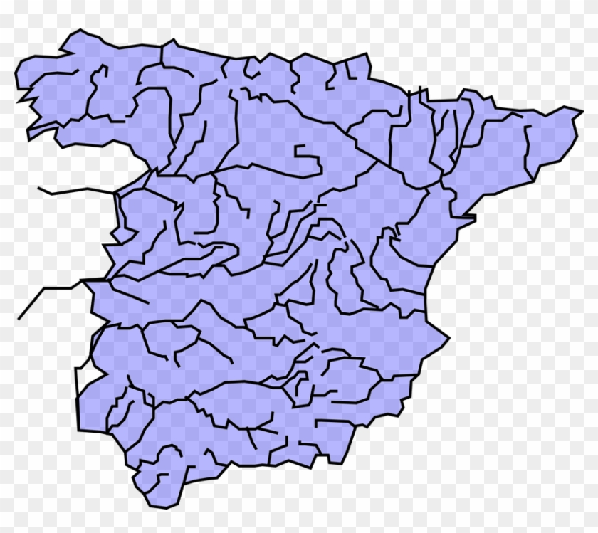 Spain, Geography, Rivers - Rios De Espana #1425473