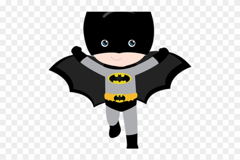 Batman Clipart Cute Baby - Topo De Bolo Batman #1425500