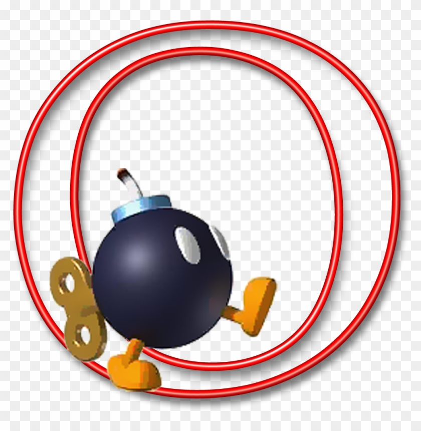 Alfabeto Mario Bros - Bob Omb #1425554