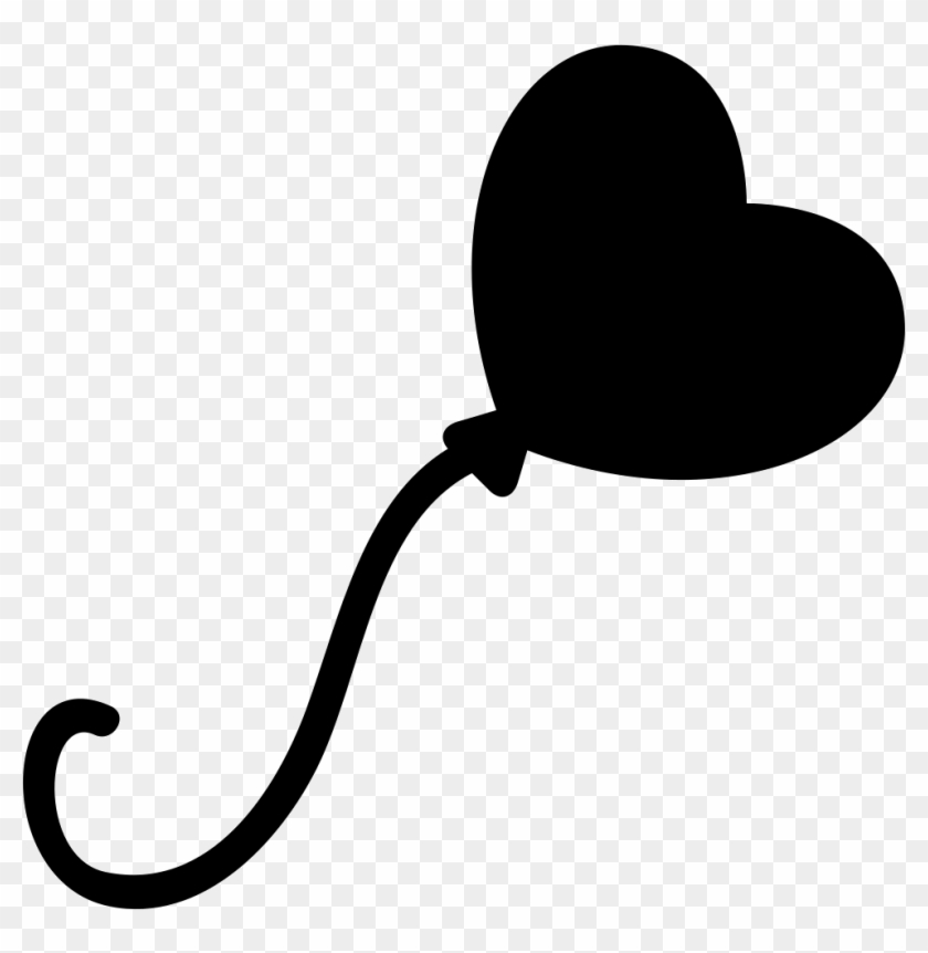 Clip Download Heart Balloon Icon Free - Heart Balloon Icon Png #1425638