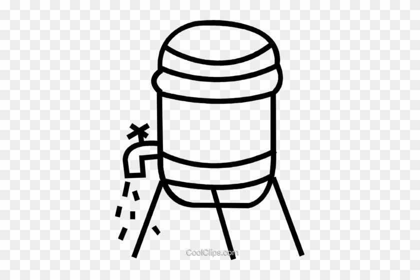 Water Cooler Royalty Free Vector Clip Art Illustration - Water Cooler Royalty Free Vector Clip Art Illustration #1425716