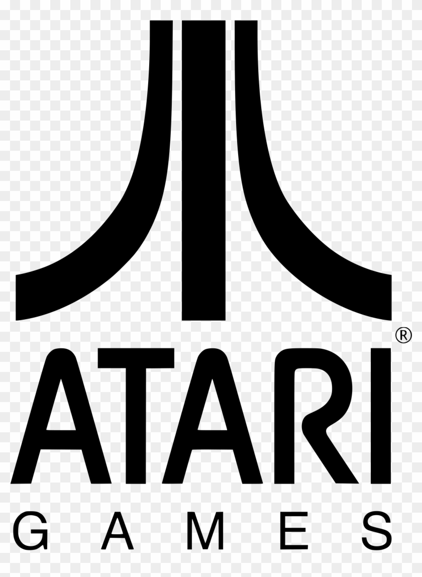 File Atari Svg Wikimedia Clip Art Black And White - Atari Logo Png #1425739