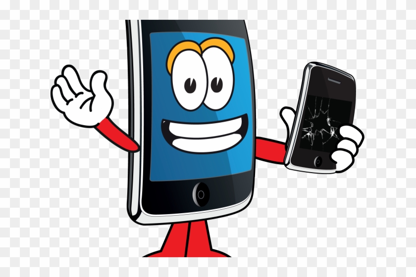 Software Clipart Cellphone Repair Shop - Cartoon Repair Phone Png #1425886