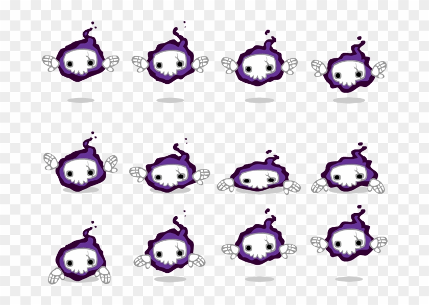 Ghost Sprite Sheet Png #1425984