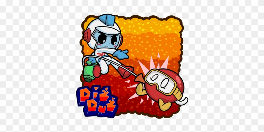 Personajes De Dig Dug Hd #1426026