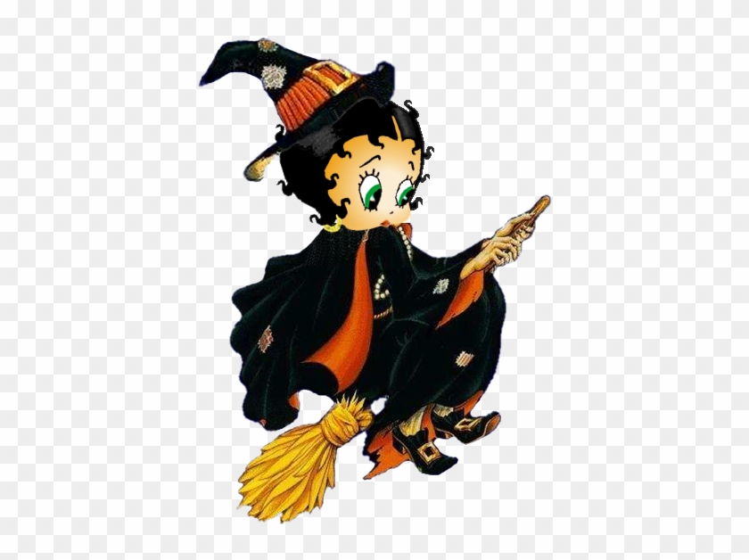 Betty Boop Witch - Betty Boop Halloween Png #1426042