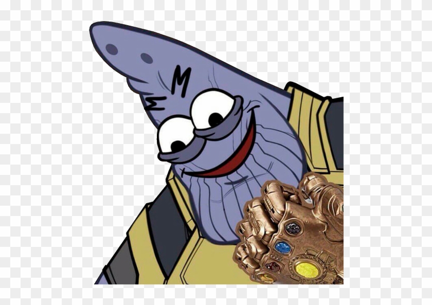 Thanos Marvel Patricio Wtf Meme Momo Hashtag Xd - Patrick Thanos #1426131