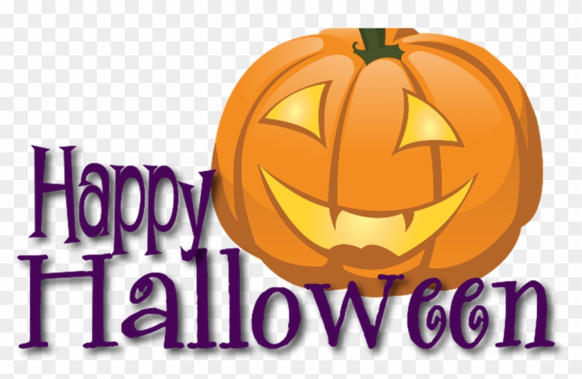 Free Happy Halloween Pictures Clip Art 2018 For Birthday - Clipart Happy Halloween Pumpkin #1426144