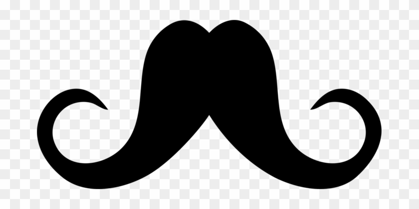Moustache Silhouette Beard Goatee Hair - Mustache Silhouette #1426209