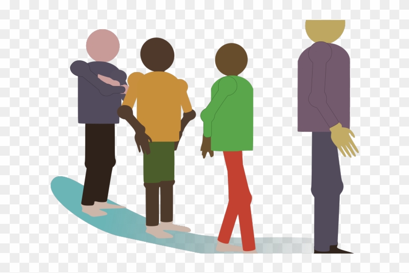 People Standing In Line Clipart - Wait In Line Clipart #1426215