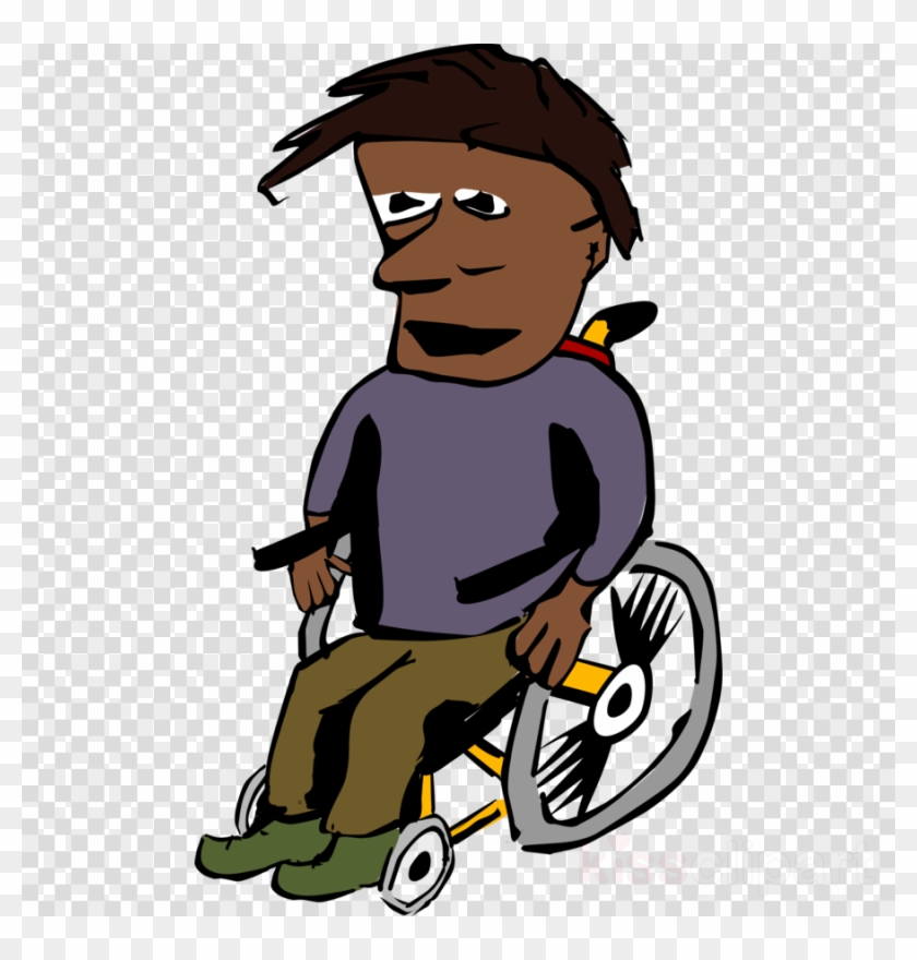 Clip Art Wheel Chair Clipart Wheelchair Disability - Animated Wheel Chair Race #1426225