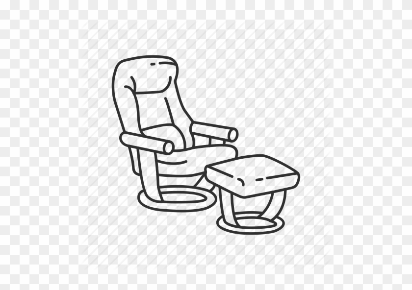 Chair Clipart Chair - Lazy Boy Drawing #1426237