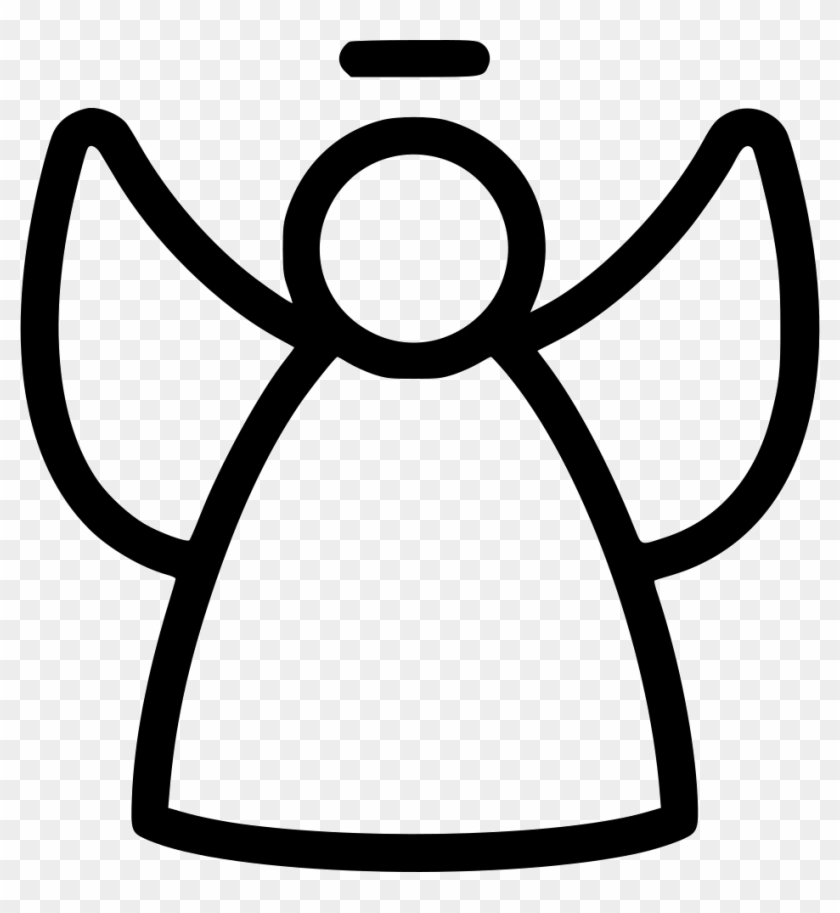 Svg Royalty Free Png Icon Free Download - Angel Icon #1426319
