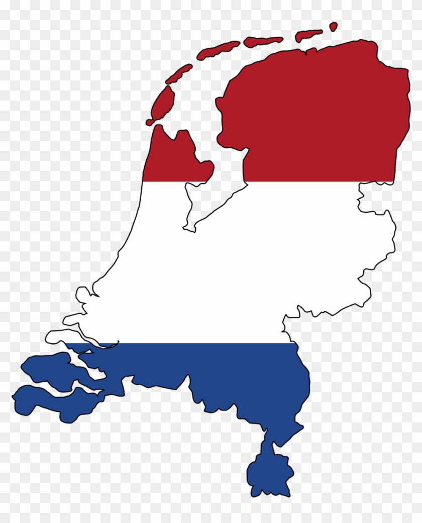 The State Of Art Therapy In The Netherlands - Netherlands Map Flag #1426364
