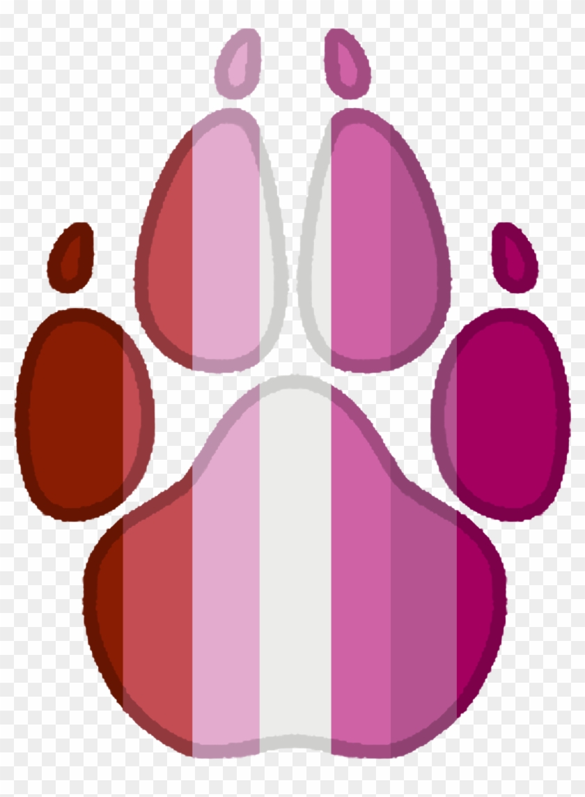 Paw Pride Lesbian - Lesbian Furry Pride #1426396