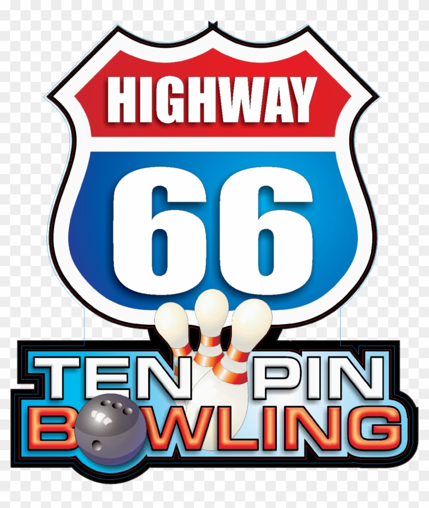 Based Above Beachcomber Amusements, Highway 66 Offers - 10 Highway 66 Bowling Pins #1426411