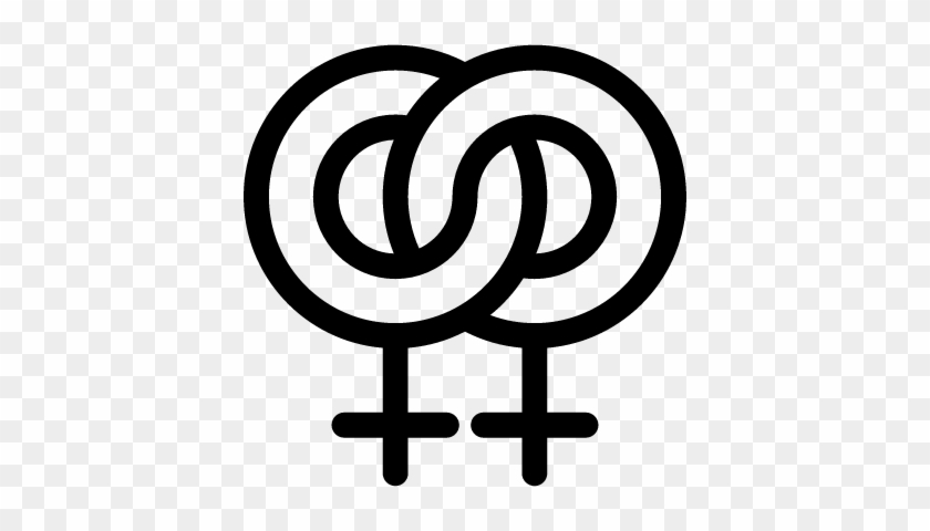 Lesbian Vector - Homosexuality Icon #1426418