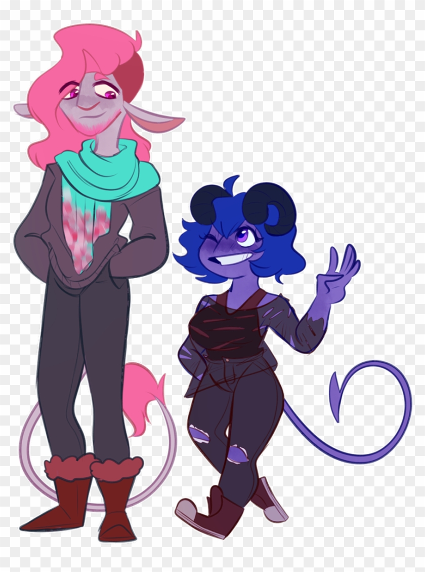 The Og Lesbian On Twitter - Caduceus And Jester #1426431