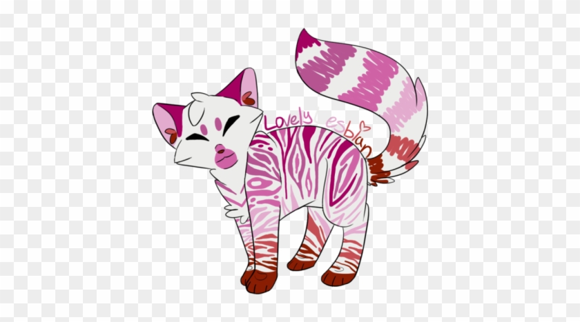 Lovely Lesbian Pride Kitty Is Here Happy Pride To All - Lovely Lesbian Pride Kitty Is Here Happy Pride To All #1426453