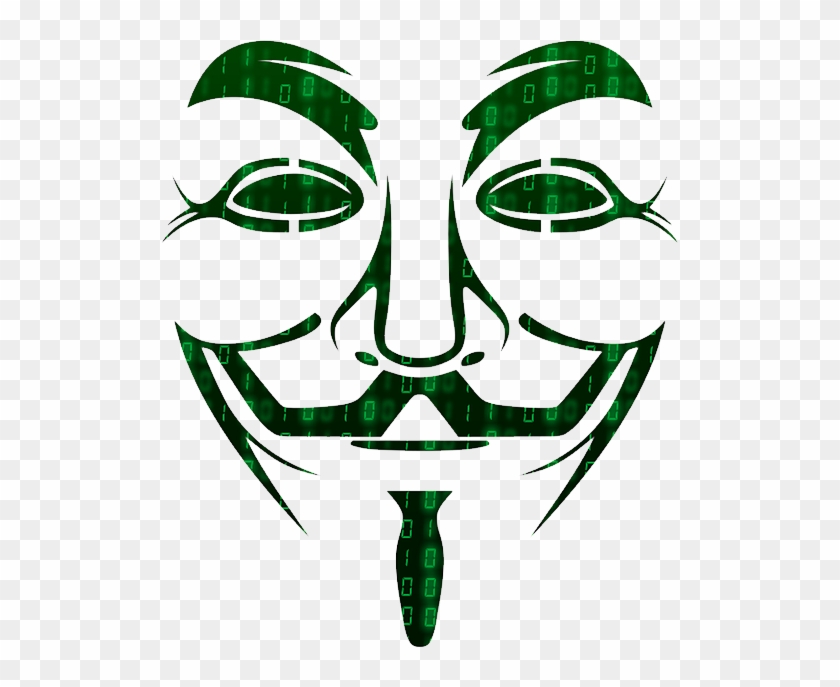 Hacker Png - V For Vendetta Mask Vector #1426466