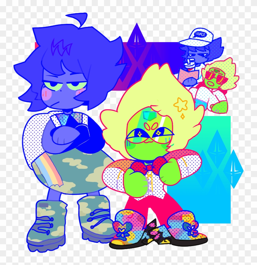 Steven Universe, Lesbian, Chibi, Lesbians - Cartoon #1426481