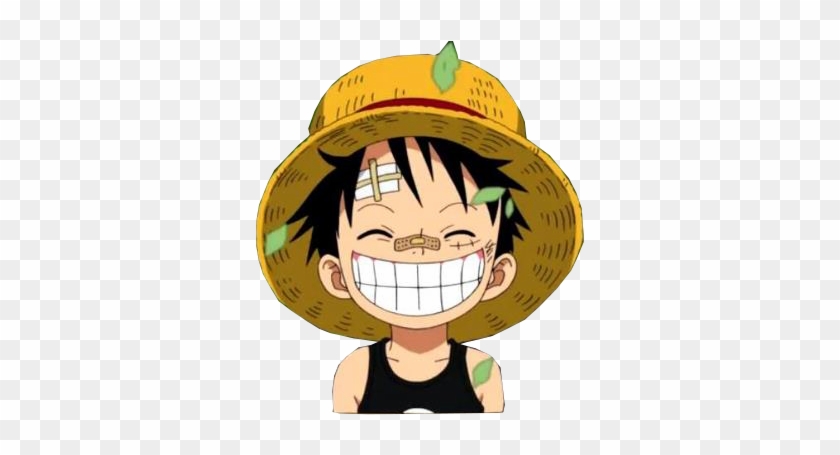 Best Straw Hat Clipart Straw Hat Pirates - Luffy Kid Smile #1426500