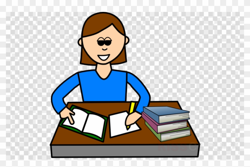 Someone Studying Clipart Study Skills Clip Art - Study Clipart Png #1426527