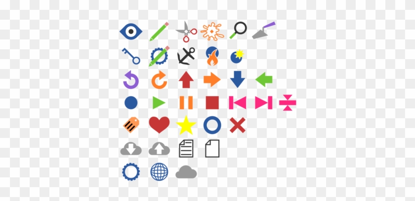 Astrological Symbols Computer Icons Zodiac Color - Symbols Colored #1426702