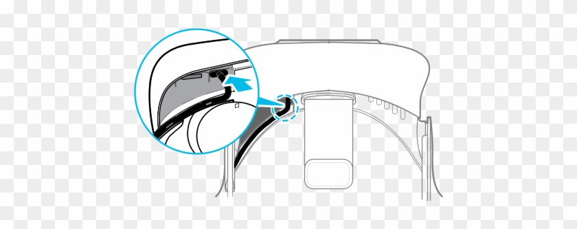 Insert The Cable Connector Of The Device To The Usb - Vive Pro Usb C Port #1426725