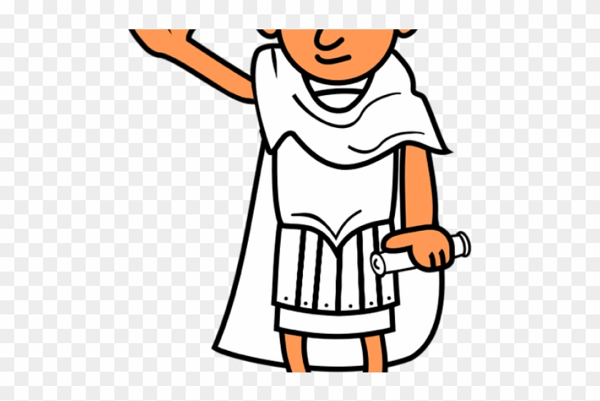 Rome Clipart Roman Girl - Caida Del Imperio Romano De Occidente Dibujo #1427022