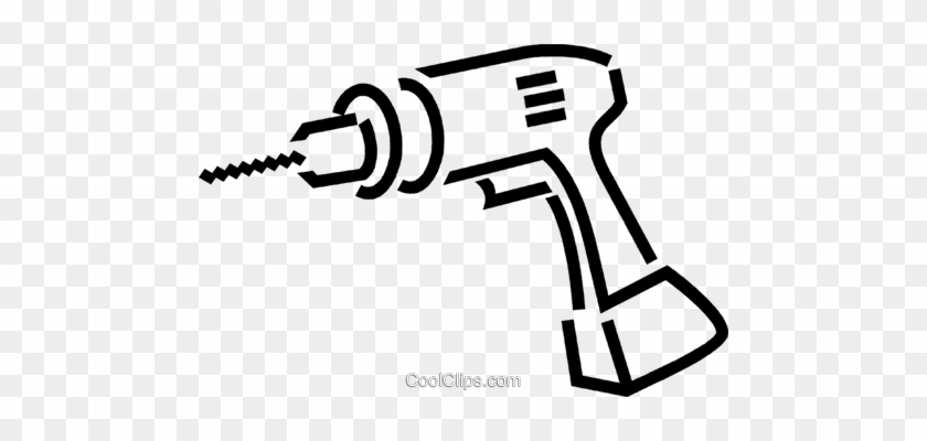 Pin Power Drill Clipart - Cordless Drill Clip Art #1427034