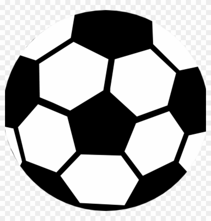 Soccer Ball Clipart Black And White 19 Soccer Ball - St Ursula Soccer #1427082