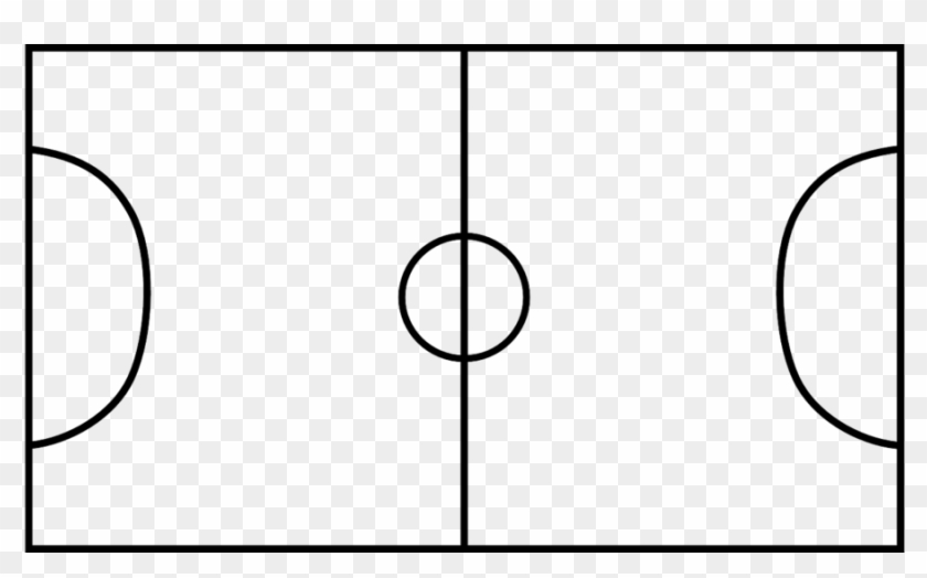 Download Soccer Field Black And White Clipart Football - Soccer Field Clip Art #1427083
