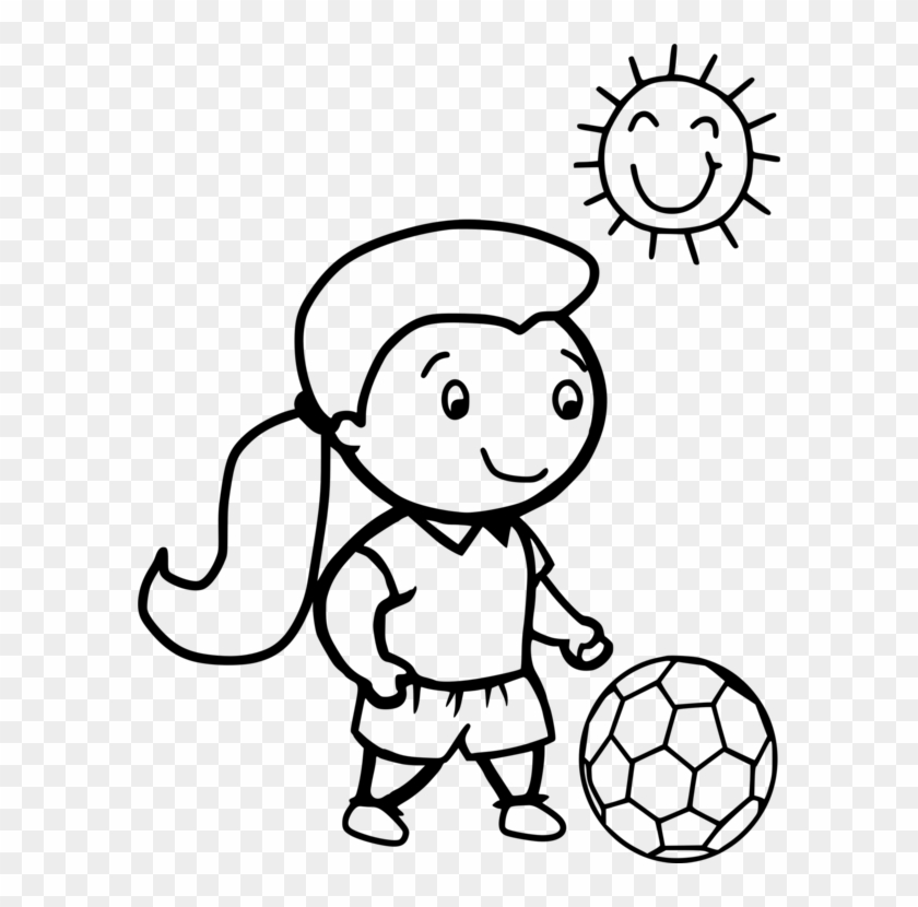 Clip Art Library - Soccer Coloring Pages #1427084