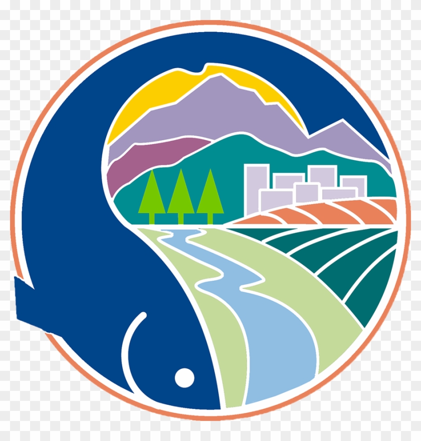 Oregon Plan For Salmon And Watersheds Logo - Watershed Logo #1427216