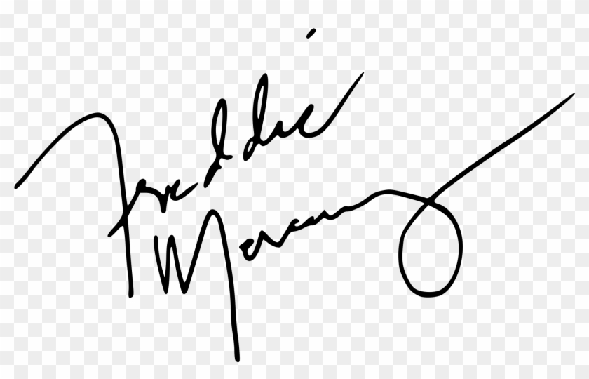 Open - Freddie Mercury Autograph #1427351