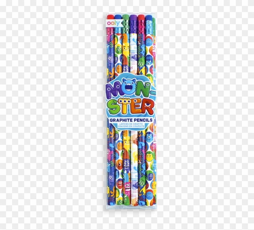 Clip Art Transparent Monster Pencils Ooly - Ooly Pencils #1427435