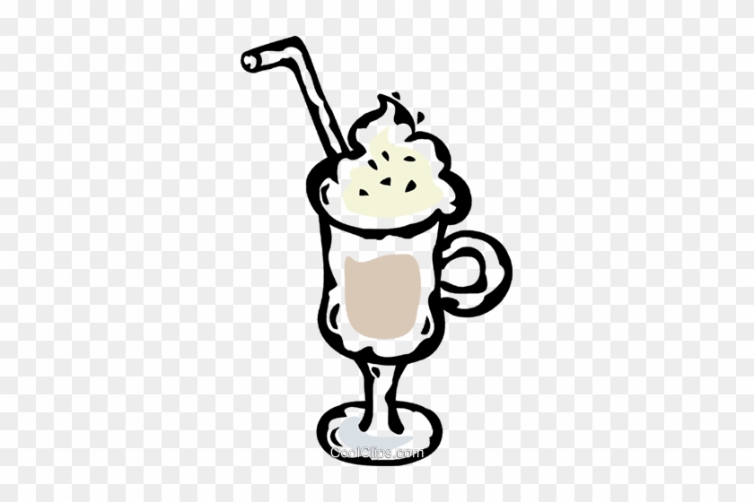 Frozen Treat Royalty Free Vector Clip Art Illustration - Drink #1427496