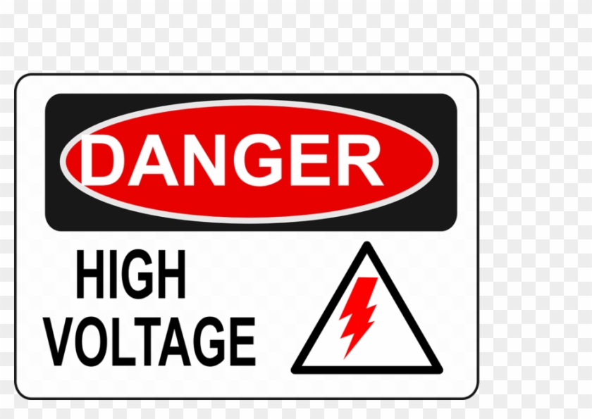 Danger High Voltage Logo Clipart High Voltage Electric - Danger High Voltage Free #1427509