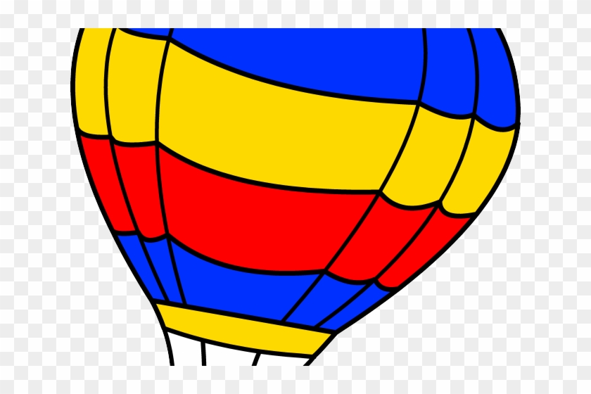 Hot Air Balloon Clipart Helicopter - Clipart Picture Of Hot Air Balloon #1427520