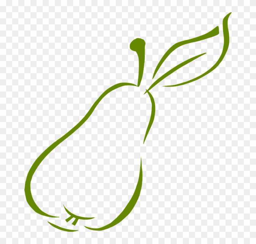 Pear Clipart Buah - Pear Abstract #1427633